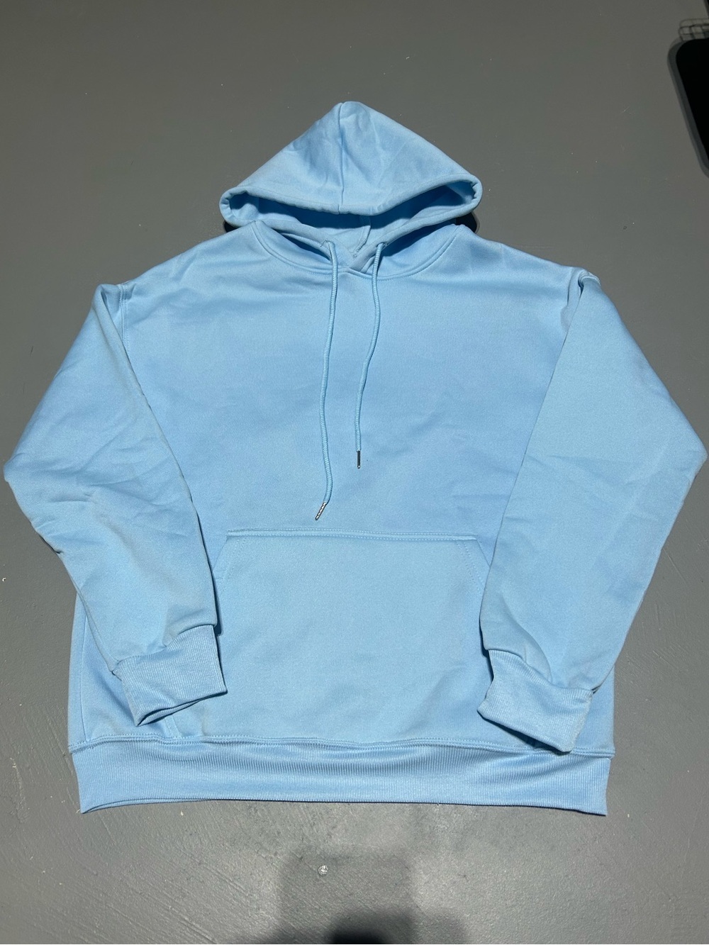 Blue Soft & Cozy Stretchy Hoodie (Women’s Large)